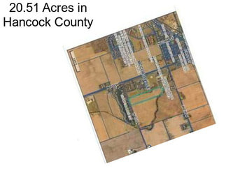 20.51 Acres in Hancock County