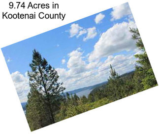 9.74 Acres in Kootenai County