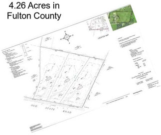 4.26 Acres in Fulton County