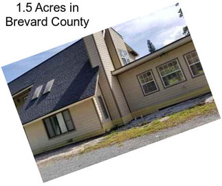 1.5 Acres in Brevard County