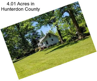 4.01 Acres in Hunterdon County
