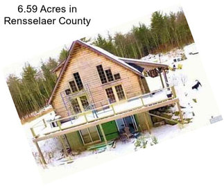 6.59 Acres in Rensselaer County