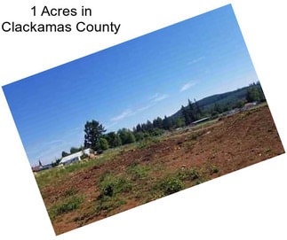 1 Acres in Clackamas County