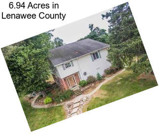 6.94 Acres in Lenawee County
