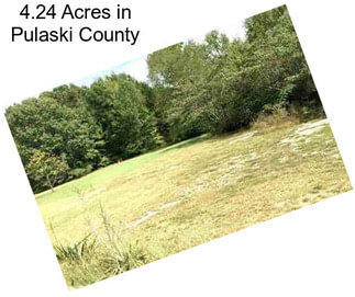 4.24 Acres in Pulaski County