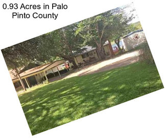 0.93 Acres in Palo Pinto County