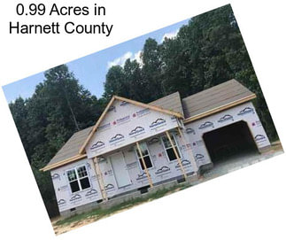 0.99 Acres in Harnett County