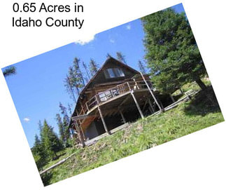 0.65 Acres in Idaho County