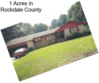 1 Acres in Rockdale County