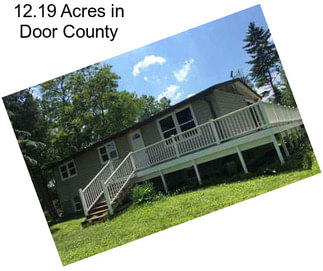 12.19 Acres in Door County