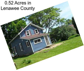 0.52 Acres in Lenawee County