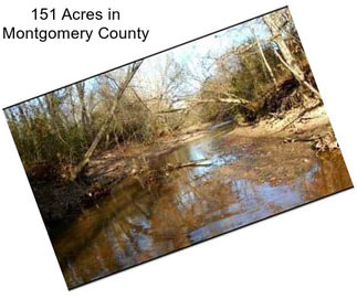 151 Acres in Montgomery County