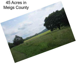 45 Acres in Meigs County