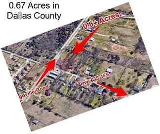 0.67 Acres in Dallas County