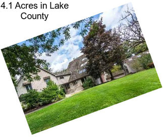 4.1 Acres in Lake County