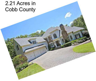 2.21 Acres in Cobb County