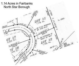1.14 Acres in Fairbanks North Star Borough