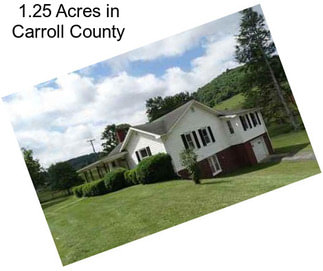 1.25 Acres in Carroll County