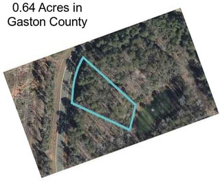 0.64 Acres in Gaston County