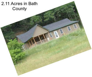 2.11 Acres in Bath County