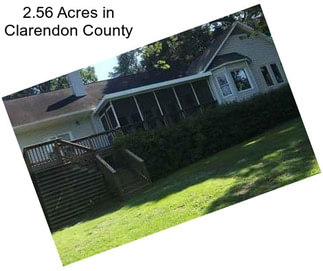 2.56 Acres in Clarendon County