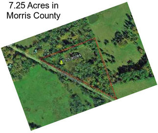 7.25 Acres in Morris County