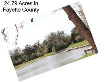 24.79 Acres in Fayette County