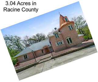 3.04 Acres in Racine County