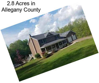 2.8 Acres in Allegany County