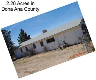 2.28 Acres in Dona Ana County