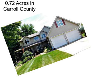 0.72 Acres in Carroll County