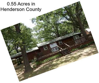 0.55 Acres in Henderson County