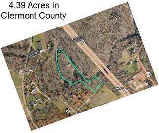 4.39 Acres in Clermont County