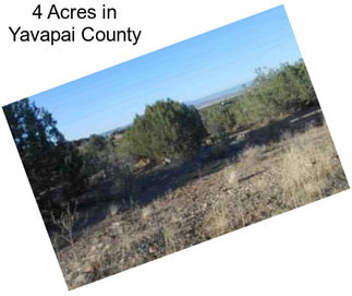 4 Acres in Yavapai County