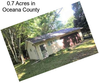 0.7 Acres in Oceana County