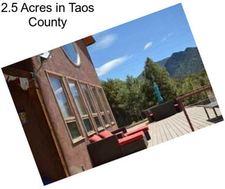 2.5 Acres in Taos County