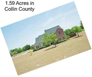 1.59 Acres in Collin County