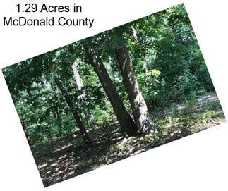 1.29 Acres in McDonald County