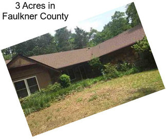 3 Acres in Faulkner County