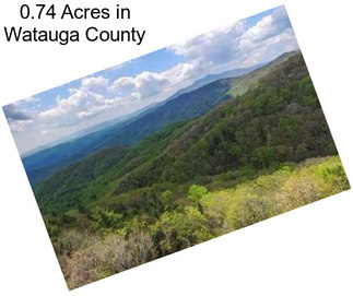 0.74 Acres in Watauga County