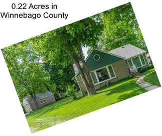 0.22 Acres in Winnebago County