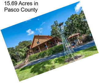 15.69 Acres in Pasco County