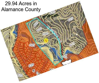 29.94 Acres in Alamance County