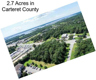 2.7 Acres in Carteret County