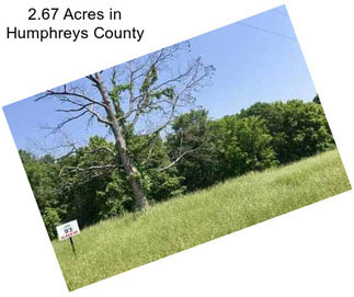 2.67 Acres in Humphreys County