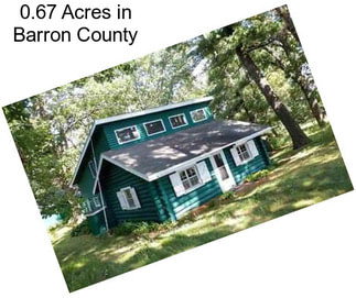 0.67 Acres in Barron County
