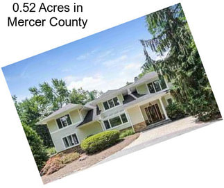 0.52 Acres in Mercer County
