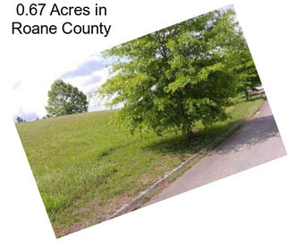 0.67 Acres in Roane County