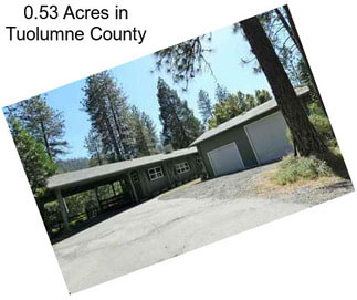 0.53 Acres in Tuolumne County