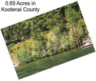 0.65 Acres in Kootenai County